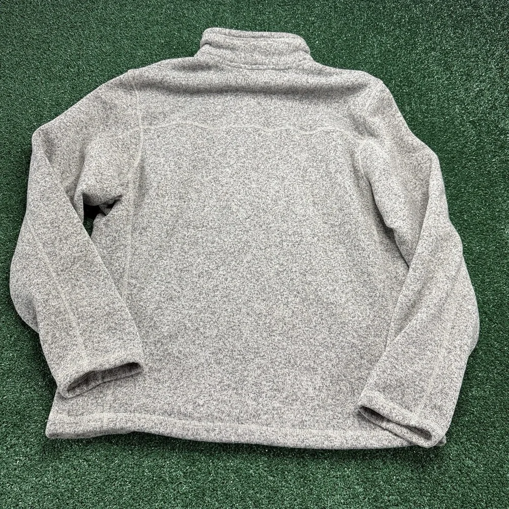 The North Face Men's Fleece 1/4 Zip Up Cowl Neck Pullover Jacket XL Military